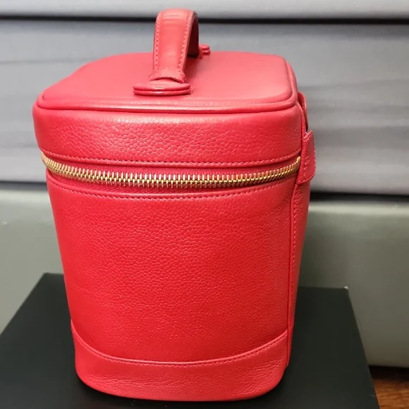 Chanel Red Vanity Bag - Picture 5 of 11